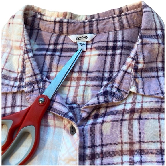 Flannel Shirt custom AC/DC World Tour graphic Size XL - Picture 3 of 9